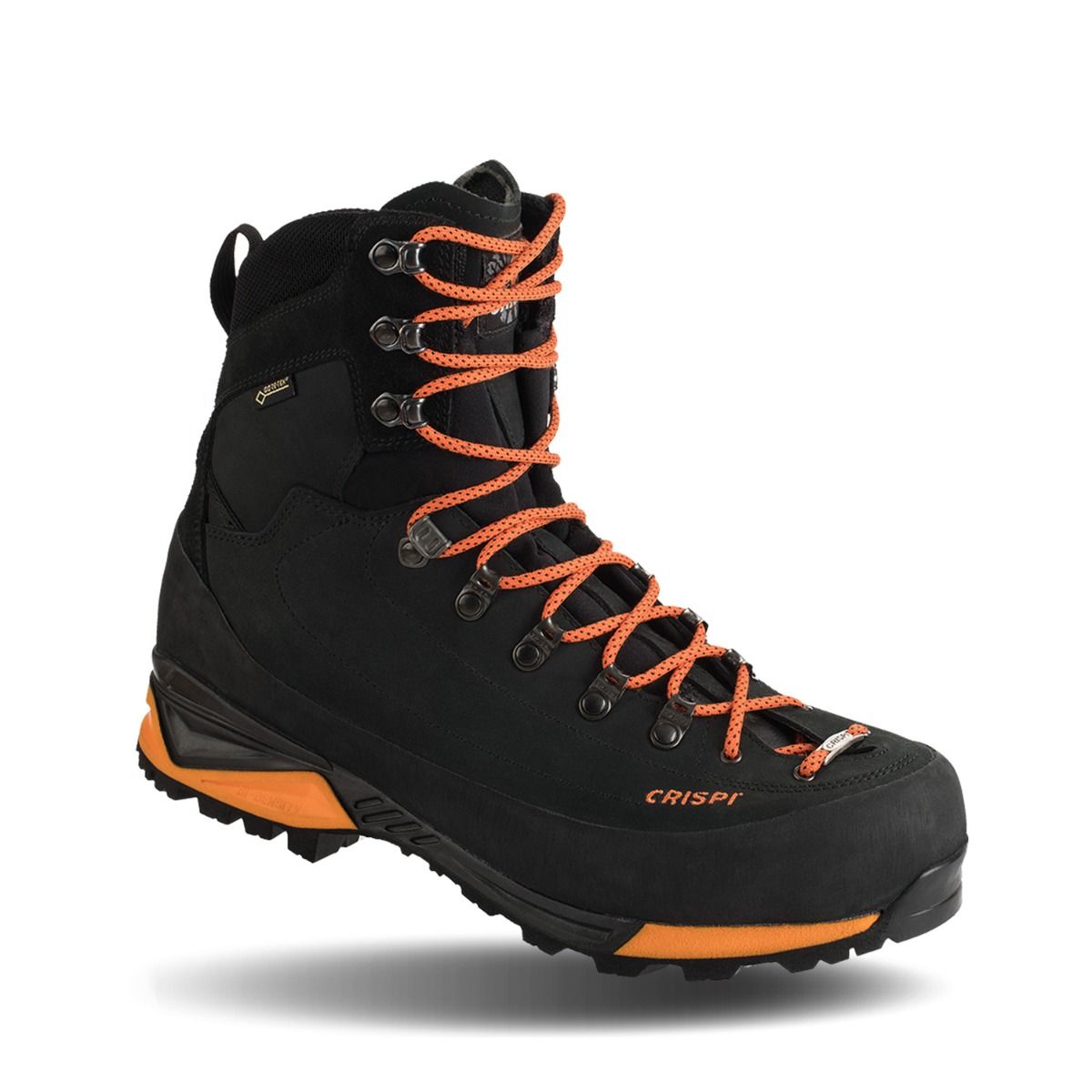 Crispi Briksdal SF GTX Jagdschuhe Schwarz Orange | LHE097528