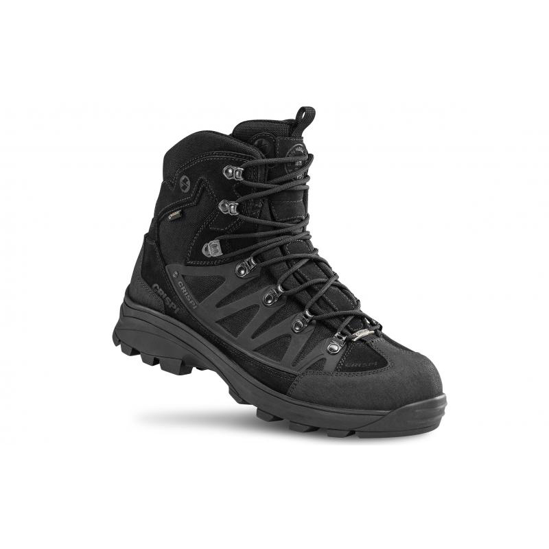 Crispi STEALTH PLUS GTX Militärschuhe Schwarz | XUQ102397